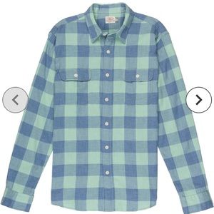 Faherty Plaid Button Down Shirt